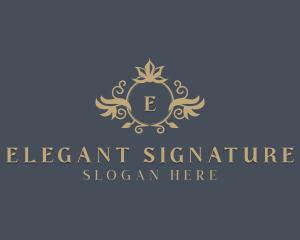 Elegant Beauty Salon logo design