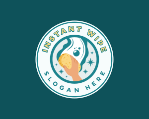 Sponge Hand Wash Cleaning logo