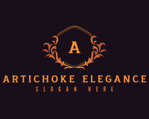 Premium elegant Wreath logo design