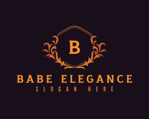 Premium elegant Wreath logo design