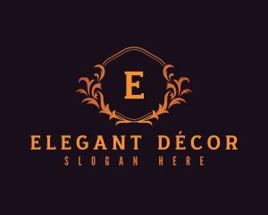 Premium elegant Wreath logo design