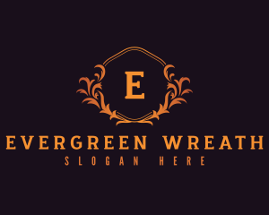 Premium elegant Wreath logo design