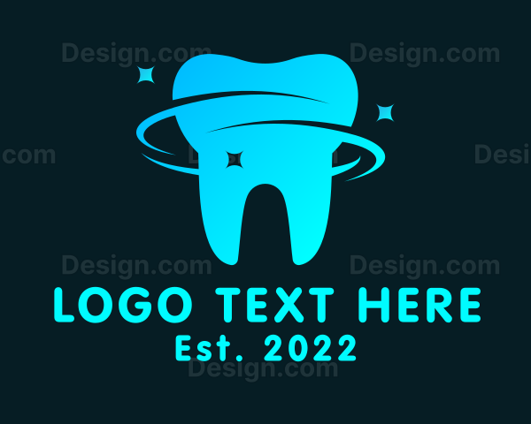 Dental Teeth Cleaning Logo