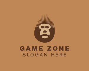 Gaming Gorilla Head Logo