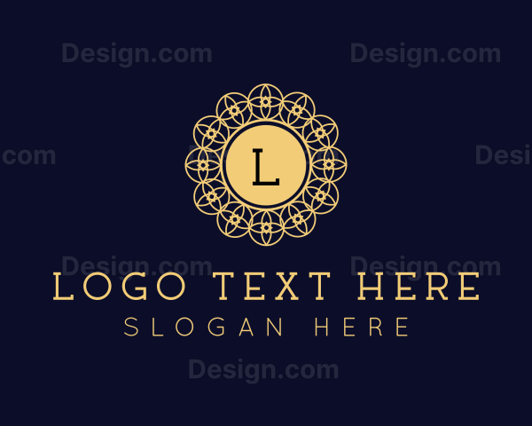 Gold Jewelry Boutique Logo