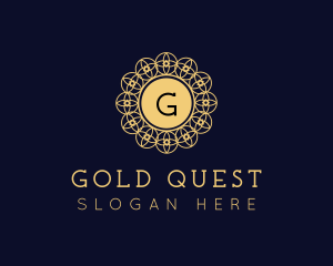 Gold Jewelry Boutique logo design