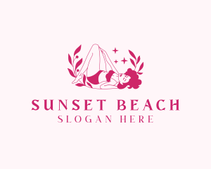 Female Bikini Lingerie logo design