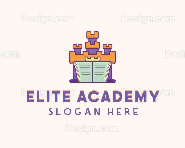Kindergarten Castle Book Logo