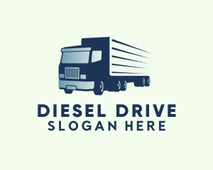 Express Delivery Truck logo design