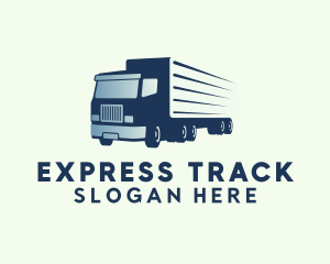 Express Delivery Truck logo design