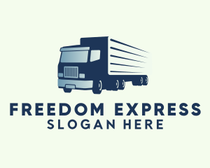 Express Delivery Truck logo design