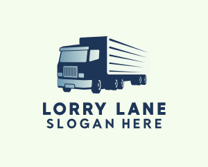 Express Delivery Truck logo design