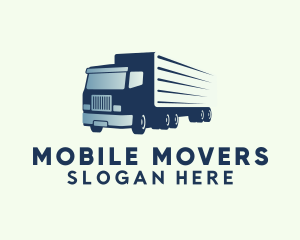 Express Delivery Truck logo design