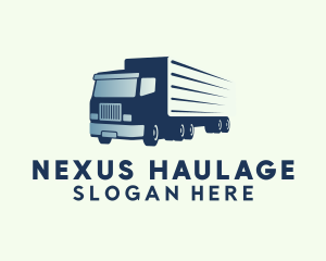 Express Delivery Truck logo design