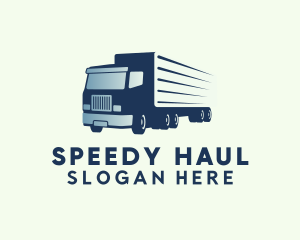 Express Delivery Truck logo design