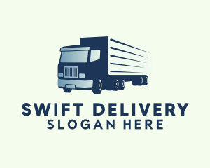 Express Delivery Truck logo design