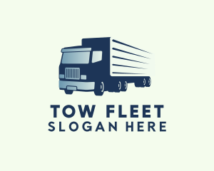 Express Delivery Truck logo design