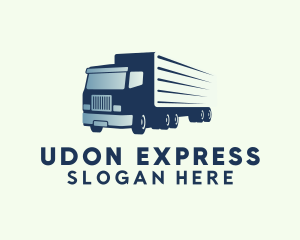 Express Delivery Truck logo design