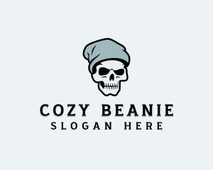 Beanie Skull Streetwear logo design