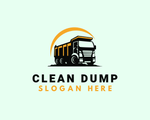 Dump Truck Construction logo design