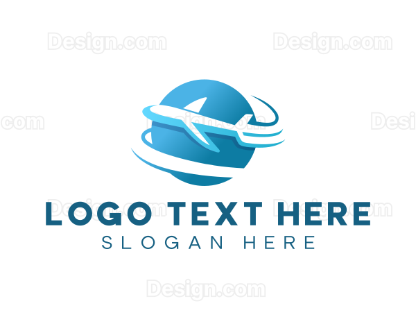 Flight Airplane Travel Logo