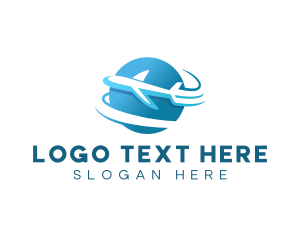 Flight Airplane Travel Logo