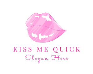 Pink Lips Lipstick  logo