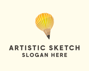Artist Pencil Balloon logo