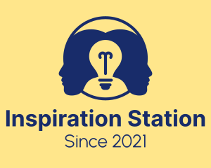 People Idea Bulb logo