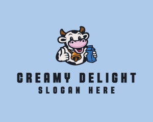 Cow Milk Dairy logo