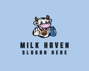 Cow Milk Dairy logo