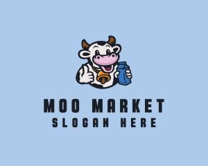 Cow Milk Dairy logo