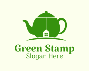 Green Teapot House logo design