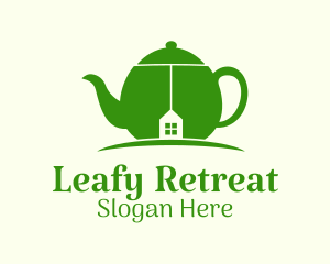 Green Teapot House logo design