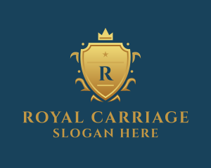 Royal Crown Shield logo design