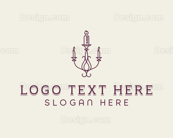 Scented Candle Decoration Logo