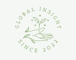 Agriculture Plant Sprout logo