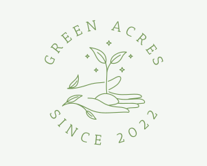 Agriculture Plant Sprout logo