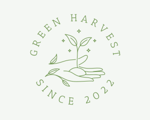 Agriculture Plant Sprout logo