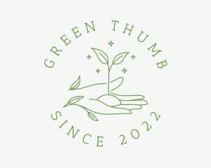 Agriculture Plant Sprout logo