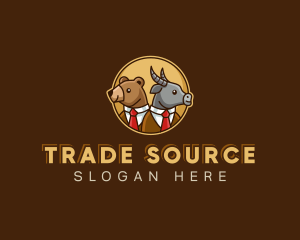 Bear Bull Trading logo design