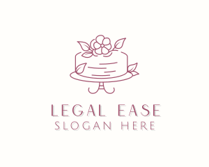 Flower Cake Dessert logo