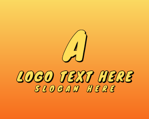 Generic Comic Company Letter A logo