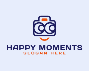 Happy Camera Photography  logo design