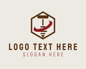 Hexagon Wine Corkscrew logo