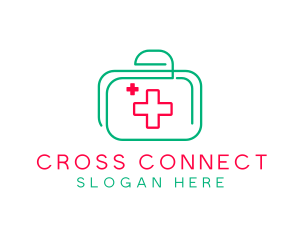 Medical Cross Emergency  logo design