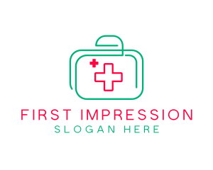 Medical Cross Emergency  logo design