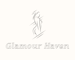 Erotic Beauty Woman Logo