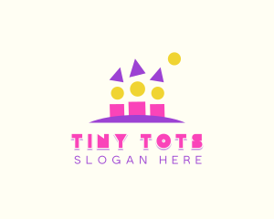 Children Toy Block logo design