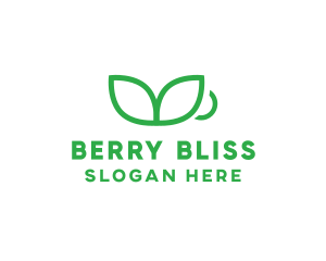 Green Plant Cup logo design